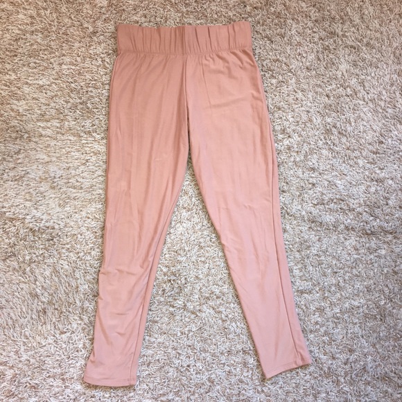 Gia Monae Pants - Cream Color Leggings